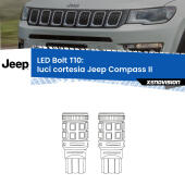 T10: LED Bolt 6000k (Coppia)