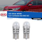 W5W: LED Glow Bianco Caldo (Coppia)