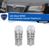 W5W: LED Glow Bianco Caldo (Coppia)