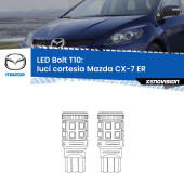 T10: LED Bolt 6000k (Coppia)