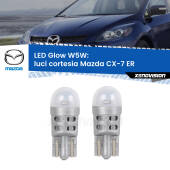 W5W: LED Glow Bianco Caldo (Coppia)