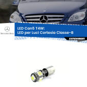 T4W (BA9S): Xenovision LED Canbus Bianco Lunare