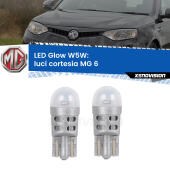 W5W: LED Glow Bianco Caldo (Coppia)