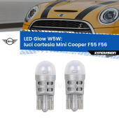 W5W: LED Glow Bianco Caldo (Coppia)