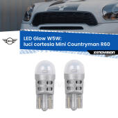 W5W: LED Glow Bianco Caldo (Coppia)