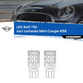 T10: LED Bolt 6000k (Coppia)
