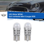 W5W: LED Glow Bianco Caldo (Coppia)