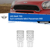 T10: LED Bolt 6000k (Coppia)