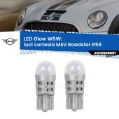 W5W: LED Glow Bianco Caldo (Coppia)