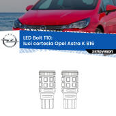 T10: LED Bolt 6000k (Coppia)