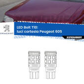 T10: LED Bolt 6000k (Coppia)