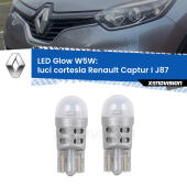 W5W: LED Glow Bianco Caldo (Coppia)