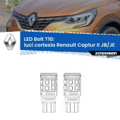 T10: LED Bolt 6000k (Coppia)