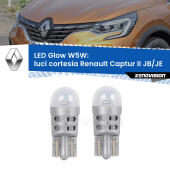 W5W: LED Glow Bianco Caldo (Coppia)
