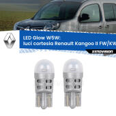 W5W: LED Glow Bianco Caldo (Coppia)