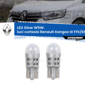W5W: LED Glow Bianco Caldo (Coppia)