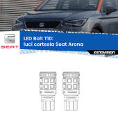 T10: LED Bolt 6000k (Coppia)
