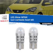 W5W: LED Glow Bianco Caldo (Coppia)