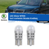 W5W: LED Glow Bianco Caldo (Coppia)