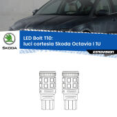 T10: LED Bolt 6000k (Coppia)