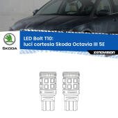 T10: LED Bolt 6000k (Coppia)