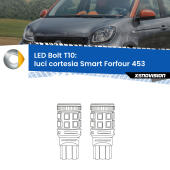 T10: LED Bolt 6000k (Coppia)