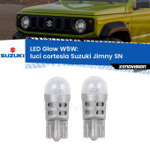 W5W: LED Glow Bianco Caldo (Coppia)