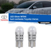 W5W: LED Glow Bianco Caldo (Coppia)