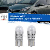 W5W: LED Glow Bianco Caldo (Coppia)