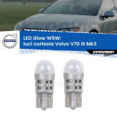 W5W: LED Glow Bianco Caldo (Coppia)