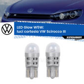 W5W: LED Glow Bianco Caldo (Coppia)