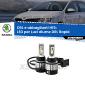 H15: Kit LED Shark 24.000Lm - Luci Diurne DRL e Abbaglianti Canbus