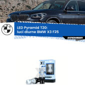 T20 (7443 7440): XE Pyramid LED Kit per Luci Diurne DRL