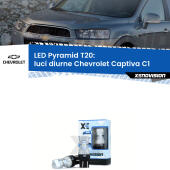 T20 (7443 7440): XE Pyramid LED Kit per Luci Diurne DRL
