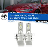 H15: Kit LED Shark 24.000Lm - Luci Diurne DRL e Abbaglianti Canbus