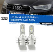 H15: Kit LED Shark 24.000Lm - Luci Diurne DRL e Abbaglianti Canbus
