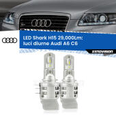 H15: Kit LED Shark 24.000Lm - Luci Diurne DRL e Abbaglianti Canbus