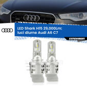 H15: Kit LED Shark 24.000Lm - Luci Diurne DRL e Abbaglianti Canbus