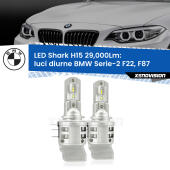 H15: Kit LED Shark 24.000Lm - Luci Diurne DRL e Abbaglianti Canbus