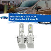 H15: Kit LED Shark 24.000Lm - Luci Diurne DRL e Abbaglianti Canbus