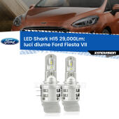 H15: Kit LED Shark 24.000Lm - Luci Diurne DRL e Abbaglianti Canbus