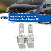 H15: Kit LED Shark 24.000Lm - Luci Diurne DRL e Abbaglianti Canbus