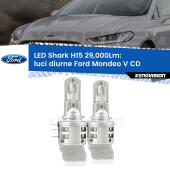 H15: Kit LED Shark 24.000Lm - Luci Diurne DRL e Abbaglianti Canbus