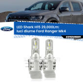 H15: Kit LED Shark 24.000Lm - Luci Diurne DRL e Abbaglianti Canbus