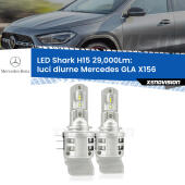 H15: Kit LED Shark 24.000Lm - Luci Diurne DRL e Abbaglianti Canbus