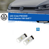 PW24W: Kit Led CREE - Luci Diurne DRL Canbus