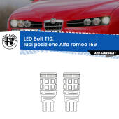 T10: LED Bolt 6000k (Coppia)