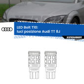 T10: LED Bolt 6000k (Coppia)