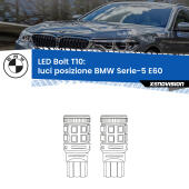 T10: LED Bolt 6000k (Coppia)