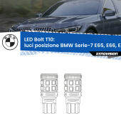 T10: LED Bolt 6000k (Coppia)